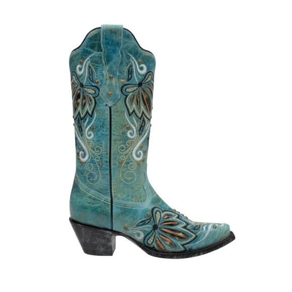 IVE WEST BOOTS Needles Turquesa -Cowgirl Boots - Picture 5 of 8